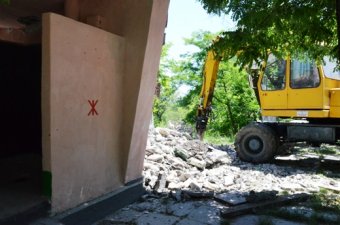 Трасса здоровья освобождается от разрухи прошлых лет (фото)