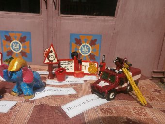 Ильичевские спасатели провели конкурс детского прикладного творчества «Мир безопасности» (фото)
