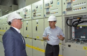 Первый вице-мэр ознакомился с работой подстанции «Юбилейная» (фото)