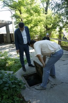 Расчистка штольни в районе Ланжерона продолжается! (фото)