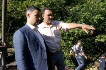 Расчистка штольни в районе Ланжерона продолжается! (фото)