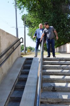 Одесские власти отчитываются о реконструкции подземных пешеходных переходов (фото)