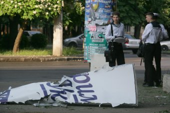 Последствия ночных взрывов в Одессе 