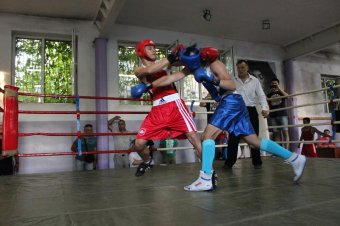Наши юниоры подрались с киевлянами... на ринге (фото)