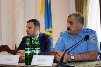 Одесским милиционерам представили нового начальника (фото)