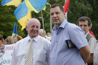 Сотрудники санатория "Лермонтовского" снова вышли на митинг (фото)