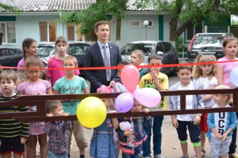 На Фонтанской дороге появилась еще одна детская площадка! (фото)