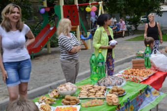 На Фонтанской дороге появилась еще одна детская площадка! (фото)