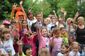 На Фонтанской дороге появилась еще одна детская площадка! (фото)
