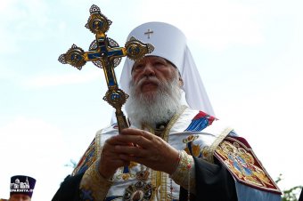Митрополит Агафангел совершил закладку храма в честь блаженной старицы Матроны (фото)