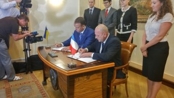 Подписан меморандум о сотрудничестве между компанией The Soufflet Group и Ильичевским портом