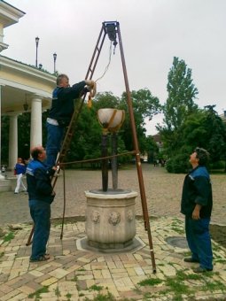 Одесский колодец-фонтан «Источник» снова работает (фото)