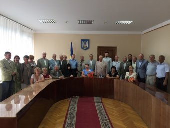 У областного Совета мира новый председатель (фото)