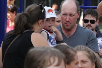 Состоялось открытие детской площадки в парке Победы (фото)