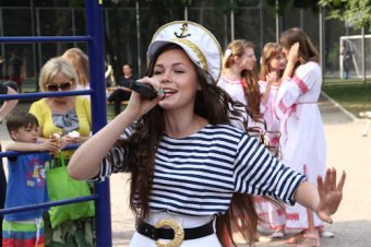 Состоялось открытие детской площадки в парке Победы (фото)