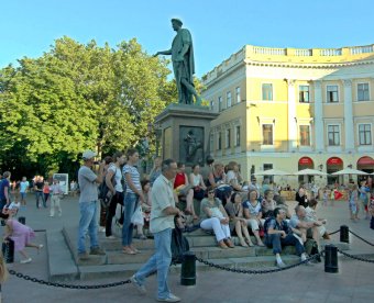 "Open air" на Приморском бульваре (фото)
