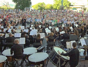 "Open air" на Приморском бульваре (фото)