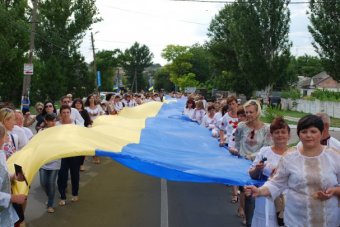 Торжественные мероприятия в Коминтерновском районе, посвященные празднованию Дня Конституции Украины (фото) 