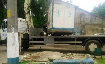 Одесские власти отчитываются о демонтаже незаконно установленных торговых ларьков (фото)