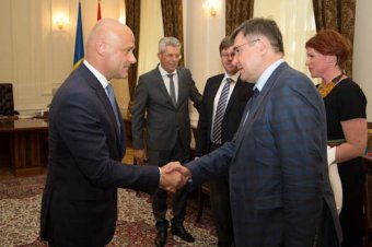 Мэр Одессы встретился с Послом Литвы в Украине (фото)