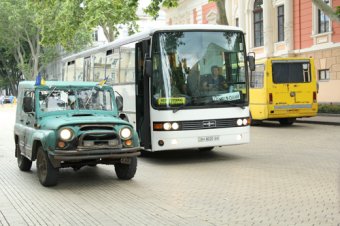 Одесса встретила бойцов 18-го территориального батальона (фото)