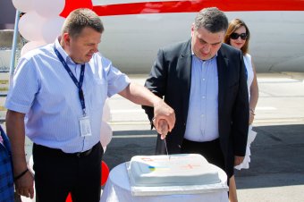 Теперь одесский аэропорт сотрудничает и с авиакомпанией «Georgian Airways» (фото)