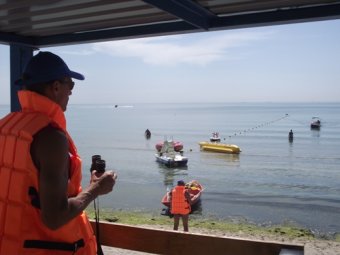 Одесские спасатели провели операцию по спасению людей во время сильного ливня