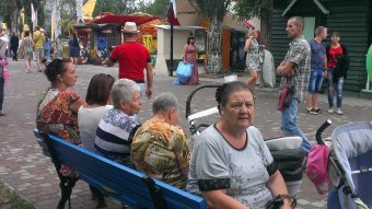 "Лето по-одесски": На пляже Лузановка проходит семейная эстафета (фото)