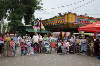В Суворовском районе прошел большой семейный праздник "Лето по-одесски"