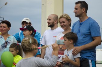 В Суворовском районе прошел большой семейный праздник "Лето по-одесски"