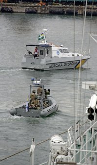 В Одессе торжественно отмечают день ВМС Украины (фото)