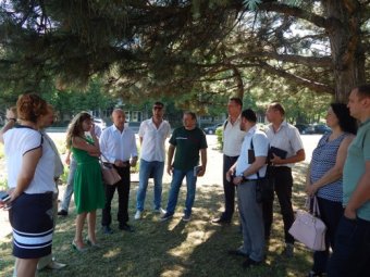 В Одессе благоустраивают площадь имени Бориса Деревянко