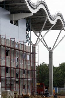 Новый терминал Международного аэропорта Одесса строят в три смены