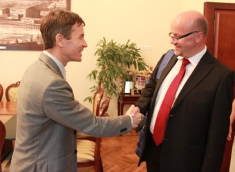 Секретарь Одесского горсовета встретился с депутатом Бундестага (фото)