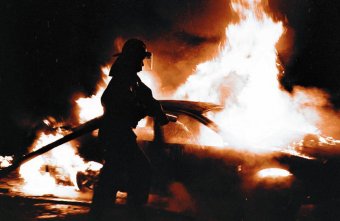 Одесские спасатели ликвидировали возгорание автомобиля