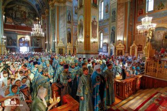 Торжественная литургия в честь празднования Касперовской иконы Божией Матери – Небесной Заступницы Причерноморья