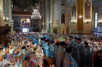 Торжественная литургия в честь празднования Касперовской иконы Божией Матери – Небесной Заступницы Причерноморья