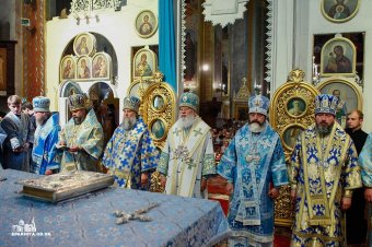 Торжественная литургия в честь празднования Касперовской иконы Божией Матери – Небесной Заступницы Причерноморья
