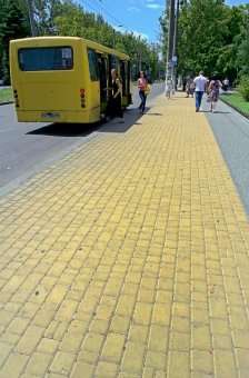 В Одессе отремонтирован тротуар на Адмиральском проспекте (фото)
