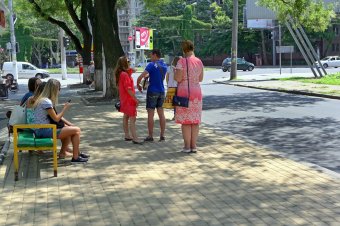 В Одессе отремонтирован тротуар на Адмиральском проспекте (фото)
