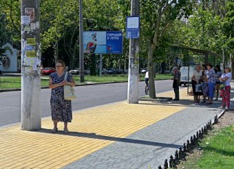 В Одессе отремонтирован тротуар на Адмиральском проспекте (фото)