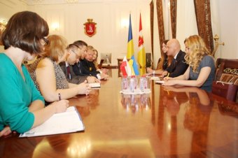 Мэр Одессы встретился с делегацией Поморского воеводства Польши