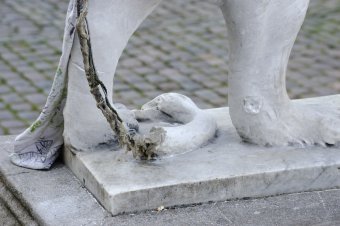 Львам Воронцовского дворца вернут первоначальный облик (фото)