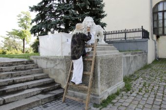 Львам Воронцовского дворца вернут первоначальный облик (фото)