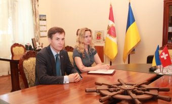 Одессу посетил Чрезвычайный и Полномочный посол Швейцарии в Украине (фото)