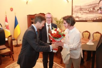 Одессу посетил Чрезвычайный и Полномочный посол Швейцарии в Украине (фото)