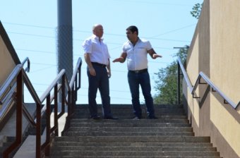 В Одессе продолжаются работы по ремонту пешеходных переходов (фото)