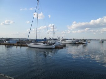 Море... яхты