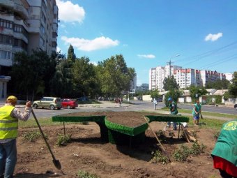 В ближайшее время улицы Одессы украсят новые композиции «Лотос» и «Рука с цветком» (фото)