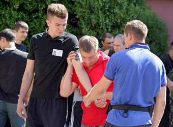 Американские полицейские показали  нашим  милиционерам, как надо правильно работать (фото)